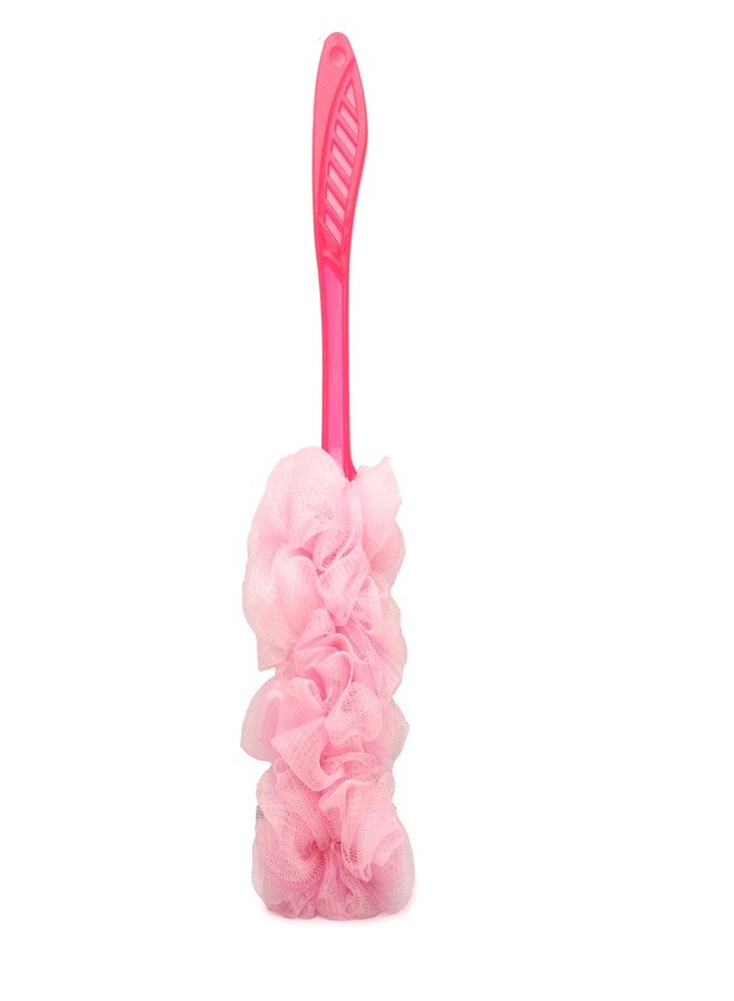 THINGS4BETTER Premium Body Back Scrubber Brush with Bristles and Loofah, Shower Brush, Body Cleaner Exfoliating Scrubbers, Bath Massage Cleaning Brush With Long Handle, Double Sided Bath Brush - Image 5