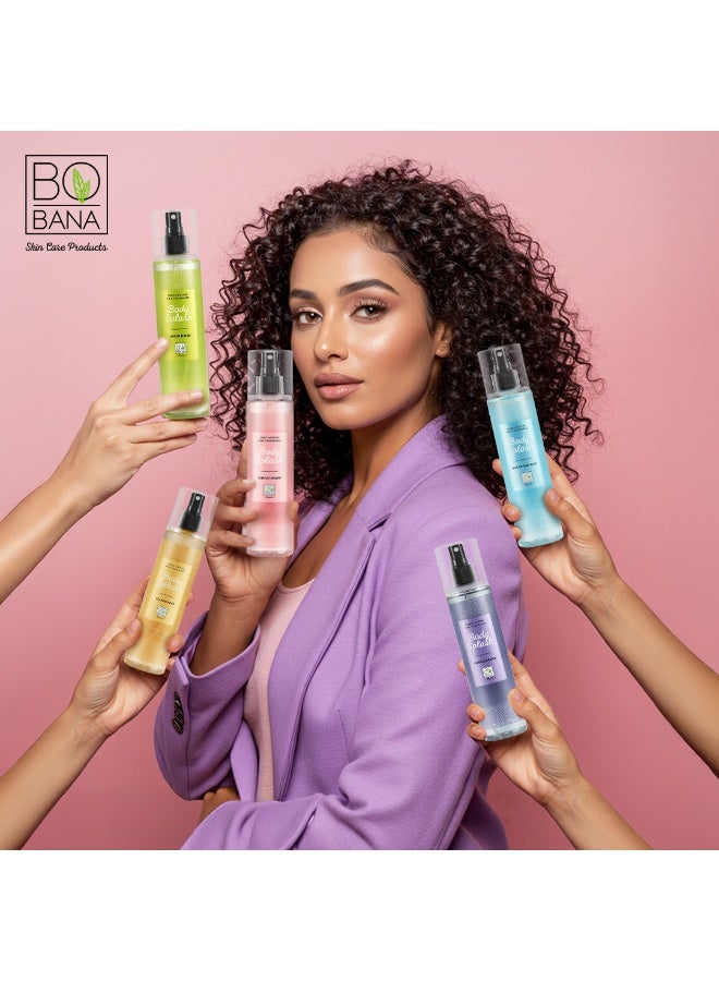 بوبانا معطر للجسم برائحة فاخرة تدوم طويلاً، جولدن آور، 250 مل - Image 5