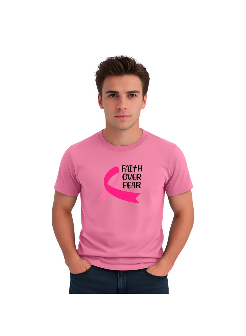 PRINTSHOP4ME PinkCancer Awareness T-shirts For Men And Women - Image 1