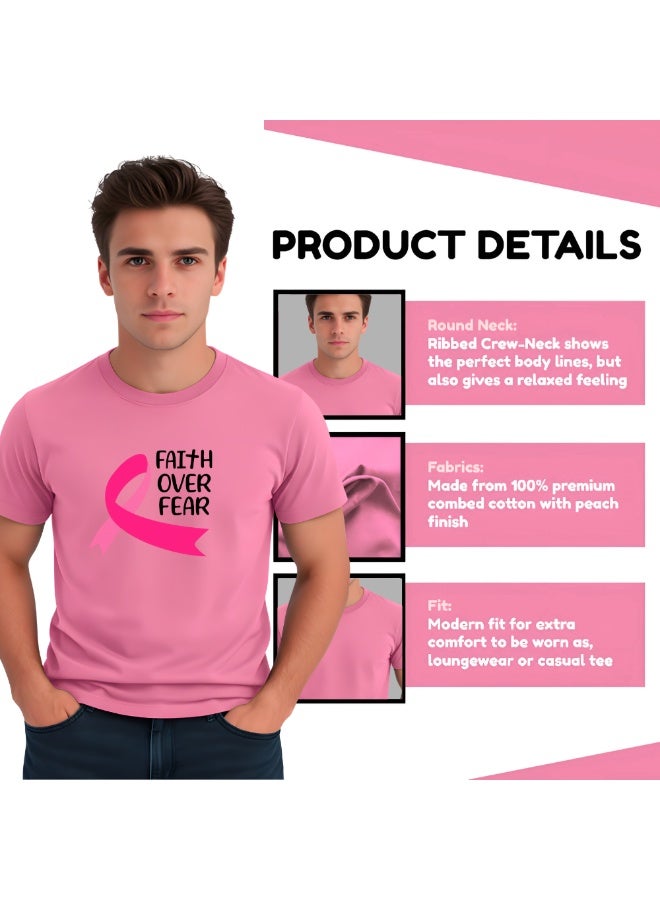 PRINTSHOP4ME PinkCancer Awareness T-shirts For Men And Women - Image 5