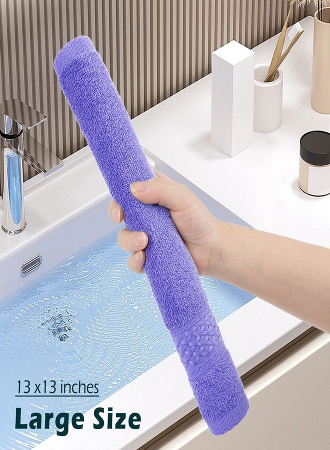 Cleanbear Face Cloths 12 Pack Washcloths 100% Cotton Wash Cloth for Face - Large Bath Washcloths 13 by 13 Inches with Multi Colors - Image 5