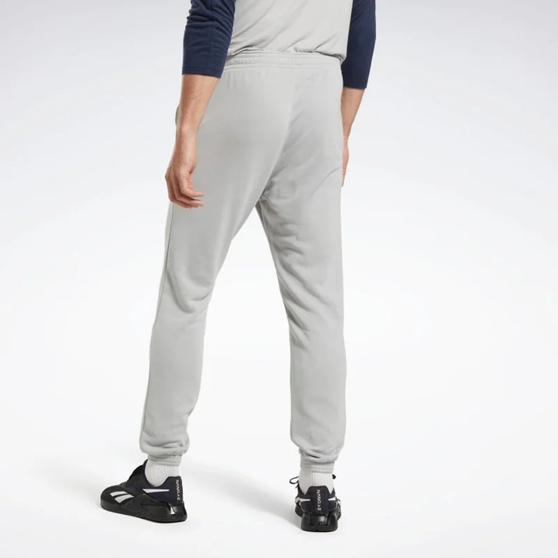 Reebok Pure Grey 3 Reebok Training French Terry Pants for Men | Best Price UAE