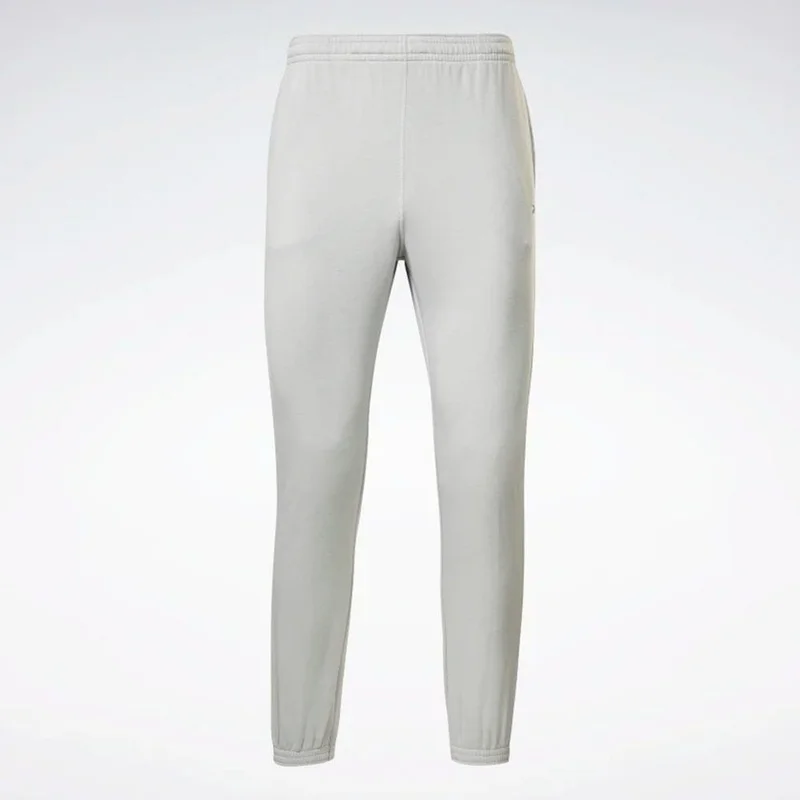 Reebok Pure Grey 3 Reebok Training French Terry Pants for Men | Best Price UAE