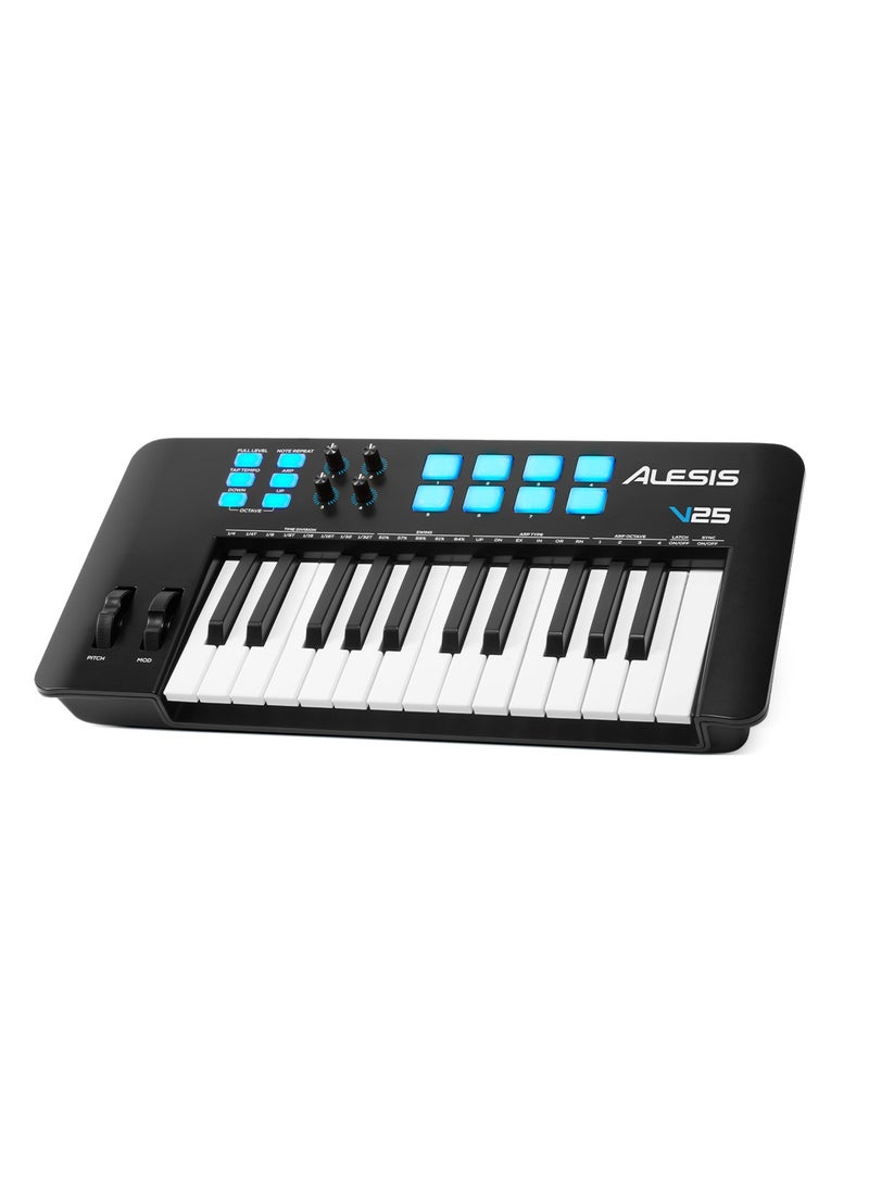 Alesis 25-Key USB-MIDI Keyboard Controller - Image 4