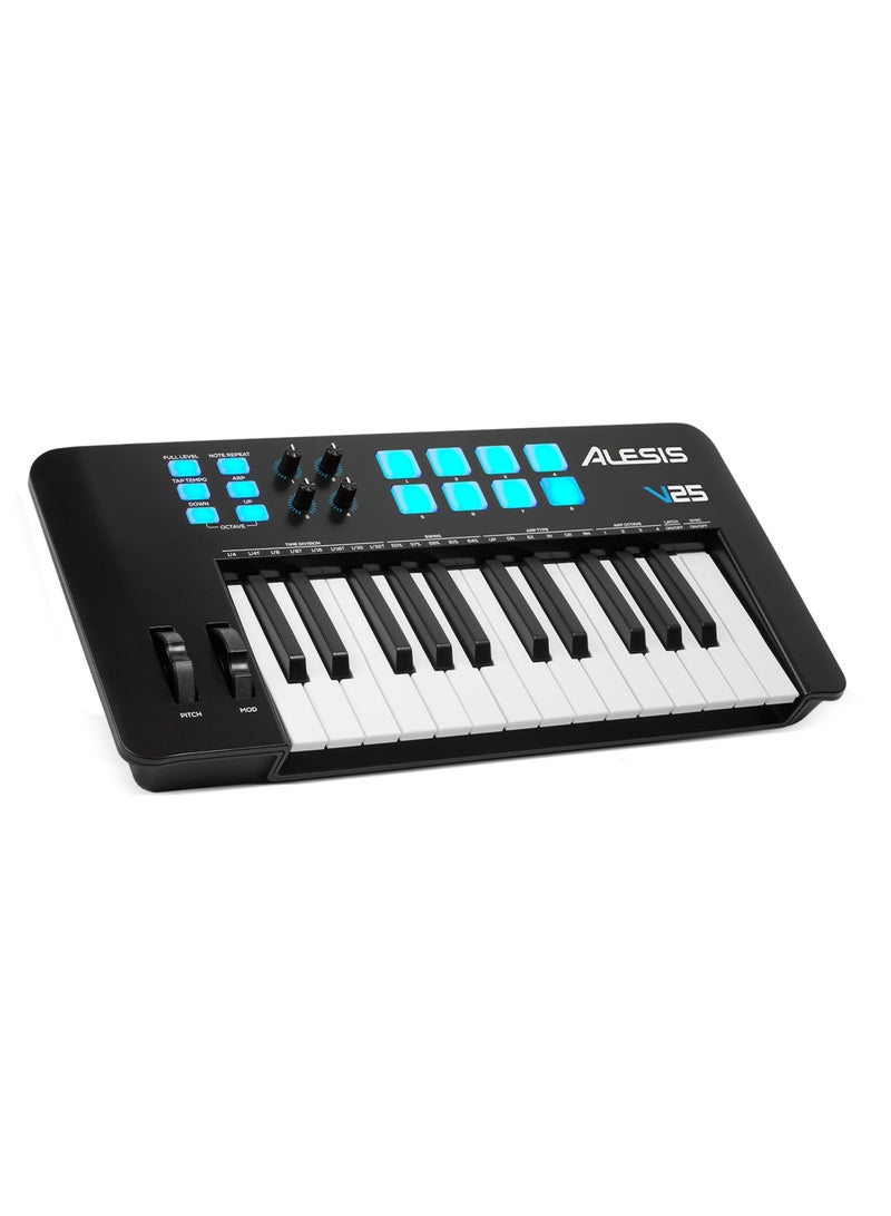 Alesis 25-Key USB-MIDI Keyboard Controller - Image 3