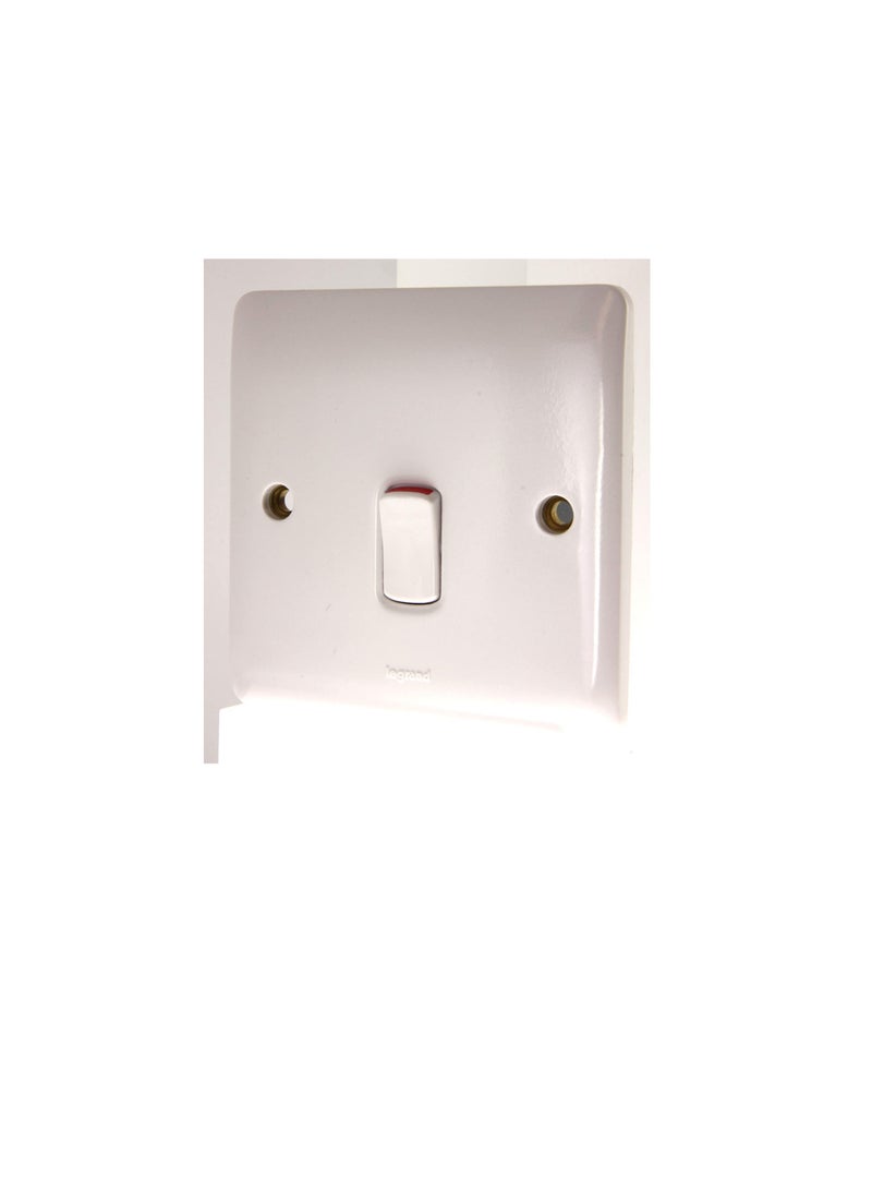 ليجراند مفتاح لوحي ثنائي القطب من ليجراند سينرجي وايت بمؤشر طاقة 20 أمبير 250 فولت - 730012 - Image 3