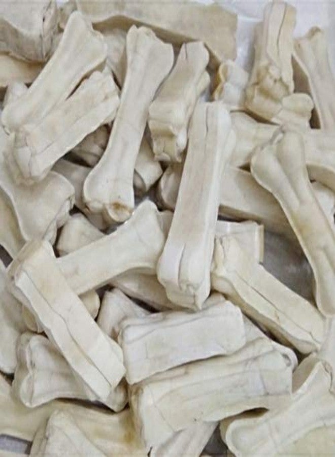 MS Petcare Rawhide Dog Chew Bone 4 Inches Pack of 25 Bones - Image 2