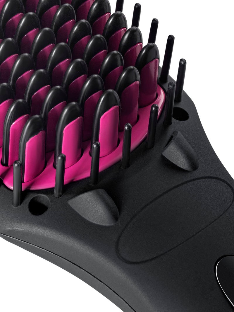 CH&BE Ionic Brush | Healthy and fast daily straightening | Temperature 170?450F | Auto shut off after 60 minutes | Anti-tangle nano comb | Dual ion generator | PTC hair protection technology - Image 2