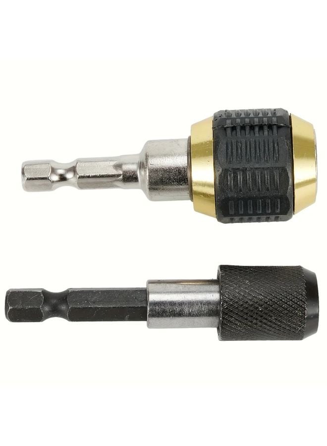 2pcs Large Head Pop Up Quick Release Self Locking Adapter with 60mm Shank Extension Rod - Image 3