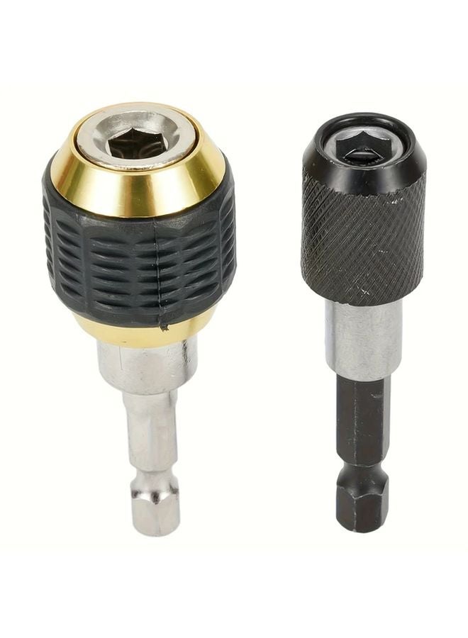 2pcs Large Head Pop Up Quick Release Self Locking Adapter with 60mm Shank Extension Rod - Image 2