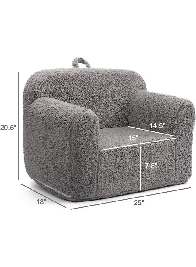 Super Crazy and Soft Modern Sofa Chair For Kids (Cream) - Image 2