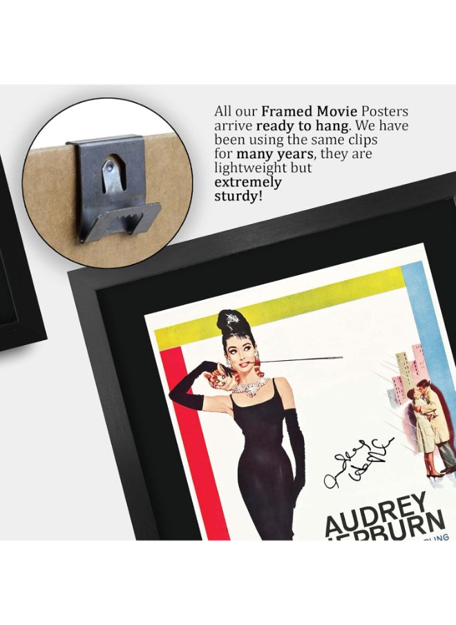 HWC Trading HWC Trading Breakfast at Tiffany's Audrey Hepburn Gifts Printed Signed Autograph Picture for Movie Memorabilia Fans - 16" x 12" Framed  - Image 5