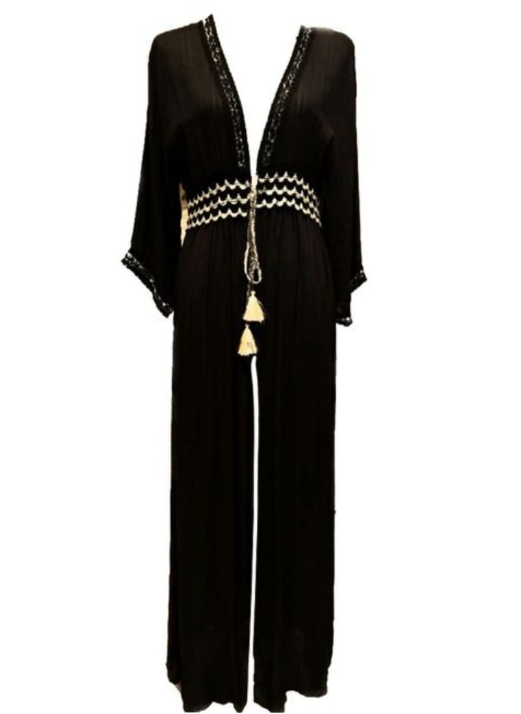 Women black maxi kimono with gold embroidery tassel - pzsku/Z3E0B29E7AFCA44D007D8Z/45/_/1732311176/ee13cba0-4768-4b1d-94dc-e77e8719c1c7