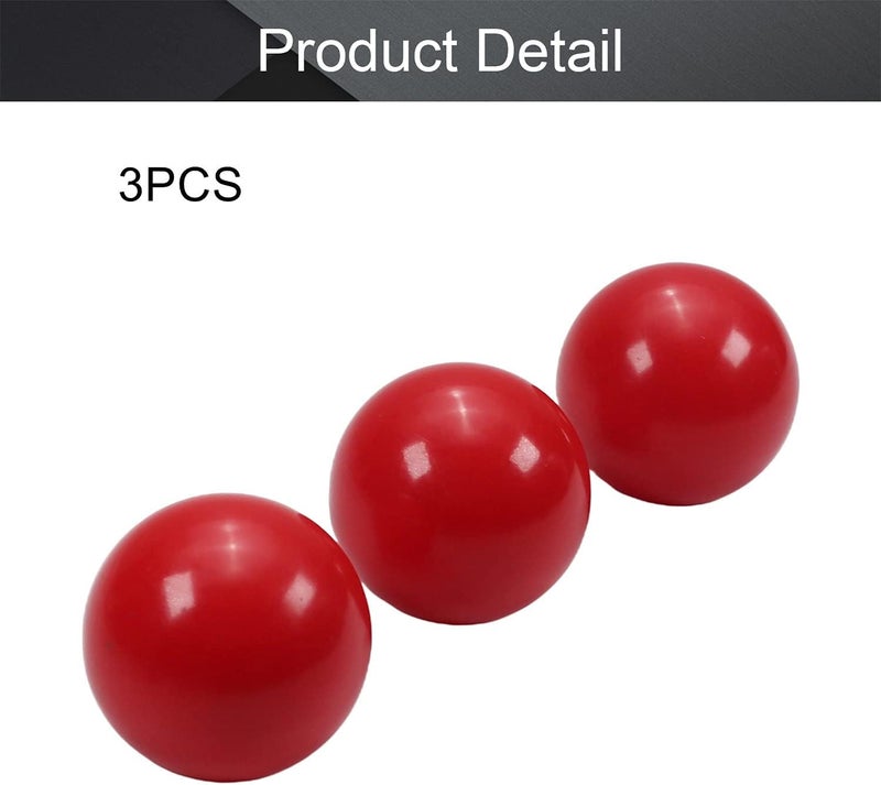 Othmro 3pcs Thermoset Ball Knob M10 Female Thread Machine Handle 40mm Diameter Smooth Rim - Image 4