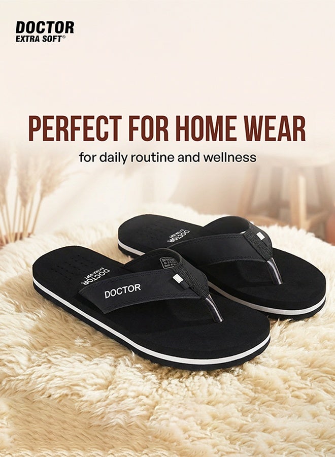 DOCTOR EXTRA SOFT Orthopedic Flip Flops for Men | Soft Cushion Comfortable Daily Wear Anti Slip Slippers Comfort Lightweight | Doctor Extra Soft - Image 5