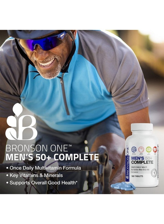 Bronson ONE Daily Mens 50+ Complete Multivitamin Multimineral, 360 Tablets - Image 3
