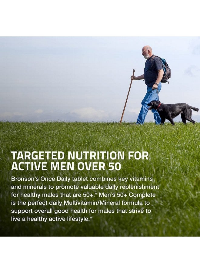 Bronson ONE Daily Mens 50+ Complete Multivitamin Multimineral, 360 Tablets - Image 4