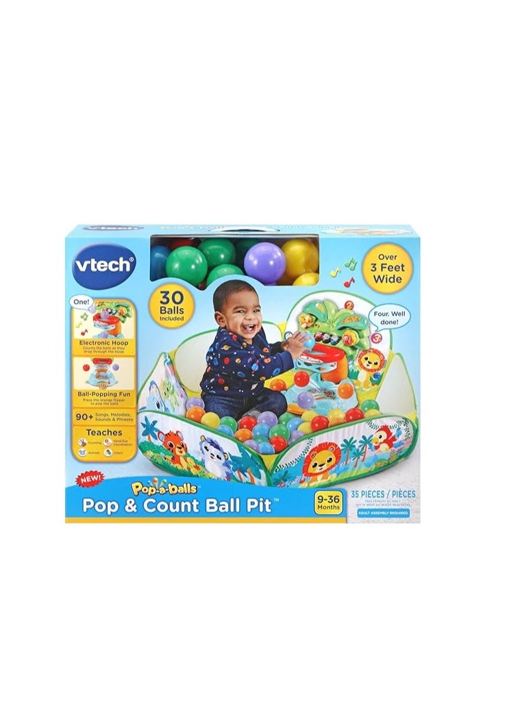vtech VTech Pop-a-Balls Pop & Count Ball Pit  - Image 1