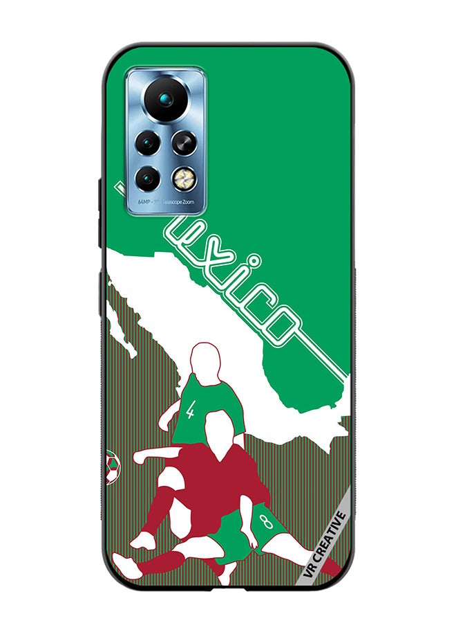 VR CREATIVE Protective Case Cover For Infinix Note 11 Pro Mexico Football Soccer Players Design Multicolour - Image 1