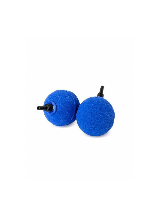 3cm Aquarium Air Stone Ball Bubble Diffuser for Fish Tank Oxygen Pump and Hydroponics, Blue - Image 3