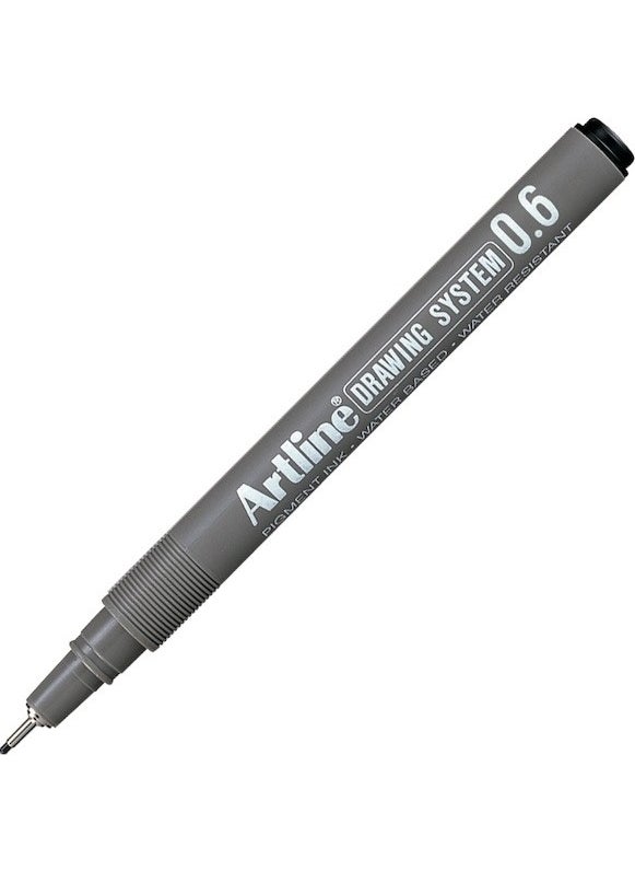 Artline - Drawing Pen Drawing System 236 0.6 mm Black - Image 1