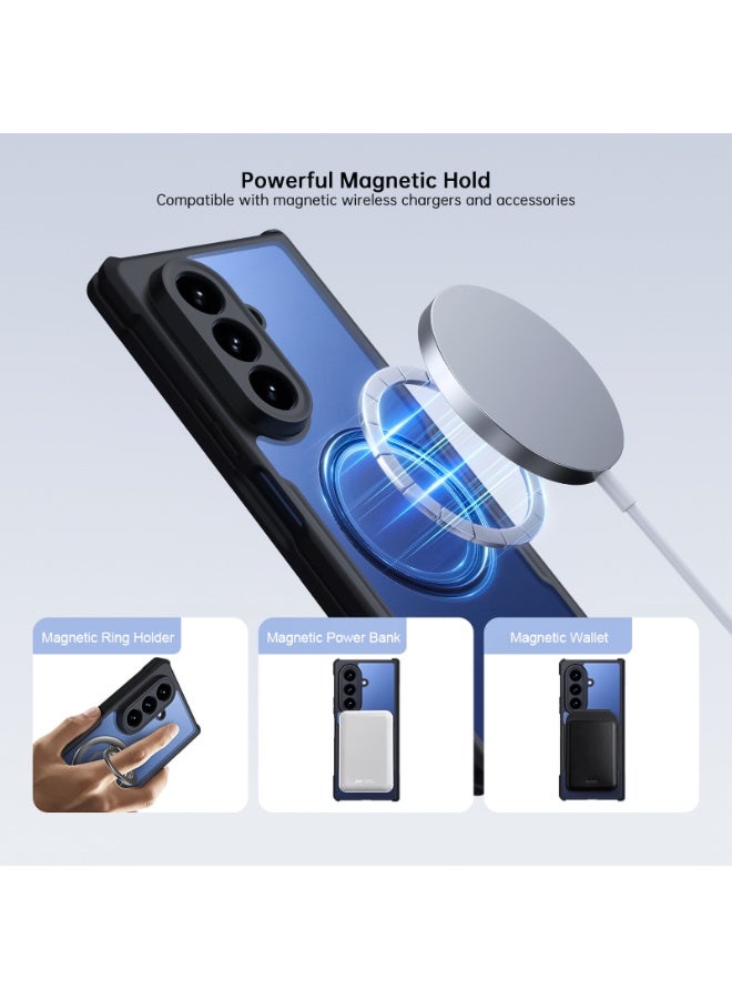 إكسوند حافظة حماية متوافقة مع for Samsung Galaxy Z Fold 8 Ultra مزودة بواقي شاشة مدمج، متوافقة مع MagSafe، وغطاء خلفي بتصميم حماية مرتفع للكاميرا - Image 4