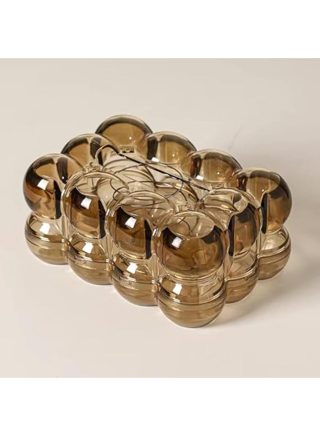 Clear Acrylic Tissue Box - Bubble Tissue Box Modern Home Decor - Bathroom Office Home - Random Color - Image 3