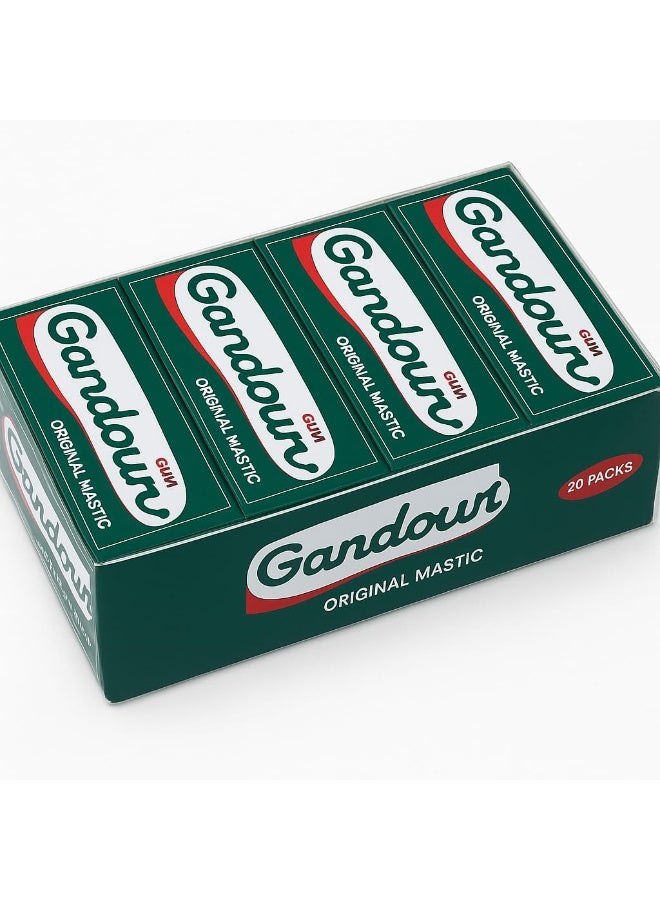 Gandour Original Mastic Gum – Refreshing Premium Mastic Flavor | 20 x 8.1g Pack - Image 2