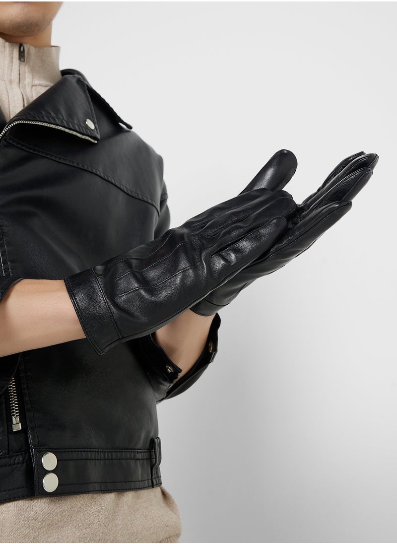 Robert Wood Genuine Leather Gloves  - Image 5
