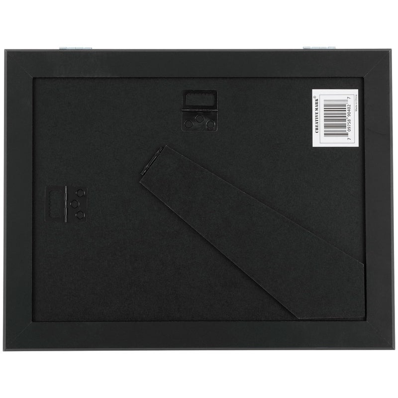 كرييتف مارك إبداع العلامة الإبداعية الأولى ، التغيير السريع ، إطار فني للأطفال - 9 × 12 حزمة سوداء من 2- إطارات فريدة من العمل الفني المفصلي للفنون الفري - Image 5