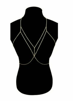 RA accessories Women's Unique  Body Chain Golden -Belly Chain  - Image 3