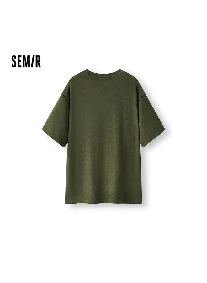 SEMIR تي شيرت قصير الأكمام من سلسلة ناشيونال جيوغرافيك للرجال من سمير - تصميم فضفاض صيفي 101325100153 - Image 1