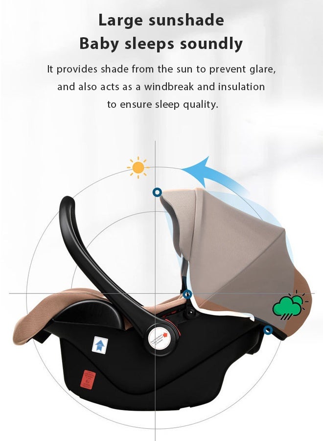 Kidilo Baby Carrier Car Seat With Full Body Support Soft Cushion And Automatic Fold/Unfold Function - Image 3