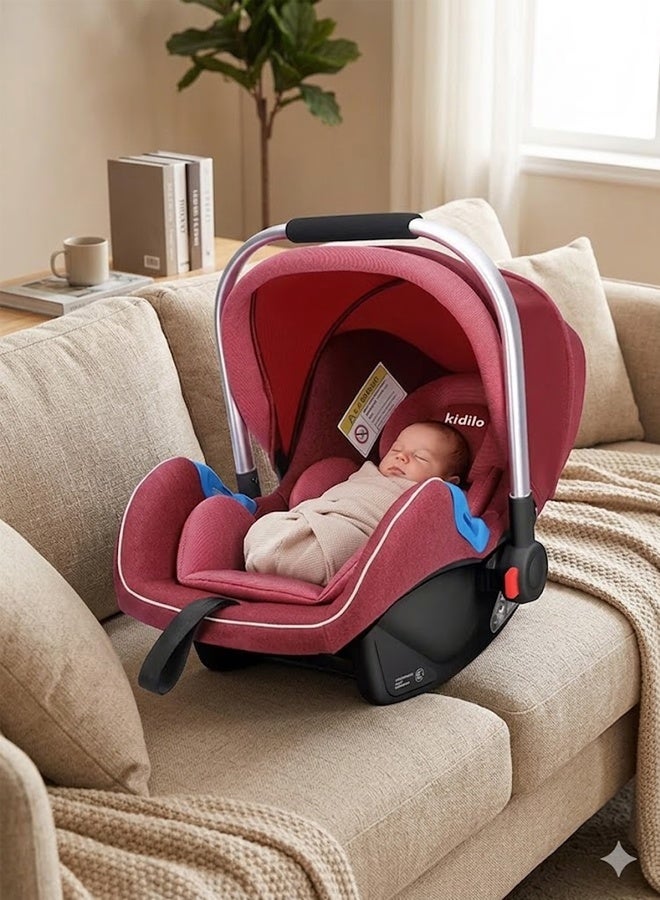 Kidilo Baby Carrier Car Seat With Full Body Support Soft Cushion And Automatic Fold/Unfold Function - Image 1