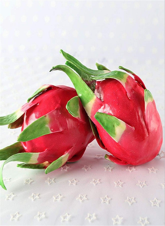Zzooi 1PCS Artificial Pitaya Fake Dragon Fruit Display Props - Image 1
