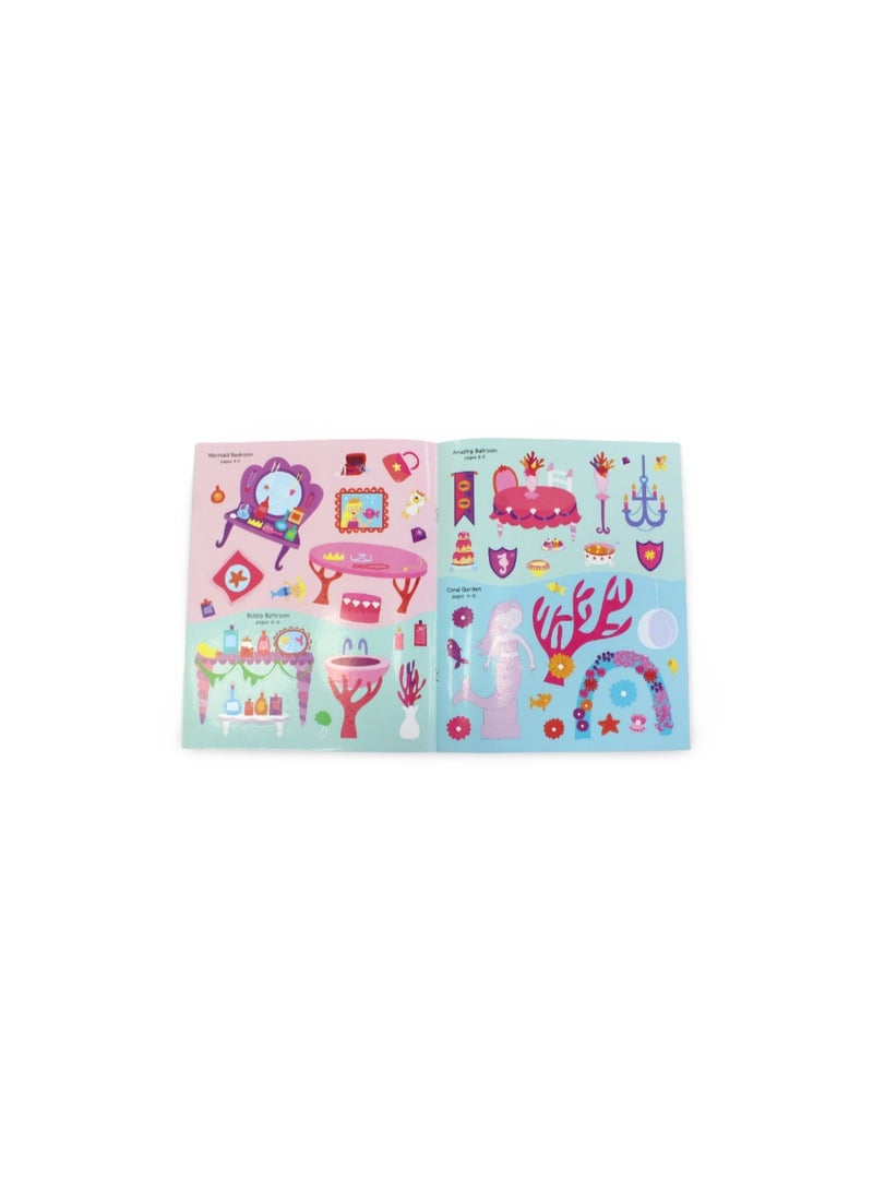 Igloo Books Mermaid Doll's House Sticker Book - Image 2
