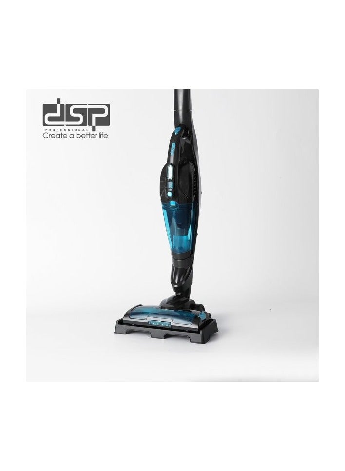 DSP KD2048 2-in-1 Cordless Detachable Vacuum Cleaner – 120W Pure Copper Motor, 36000 RPM, 800ML Dust Tank, LED Light, Dual Speed, Car & Home Use – Blue/Black - Image 3