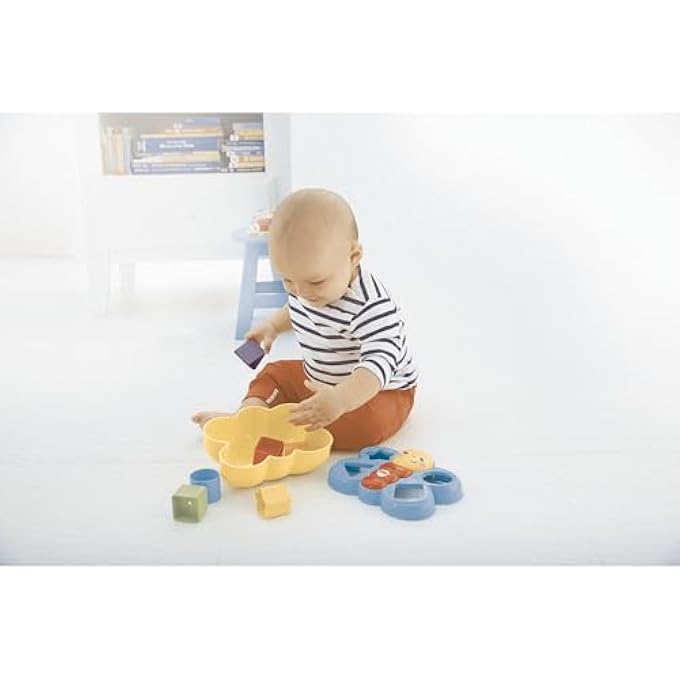 BUTTERFLY SHAPE SORTER, BABY TOY BLOCKS - Image 4