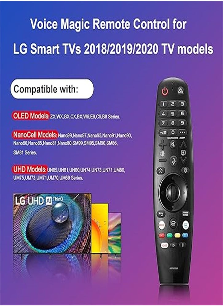 Generic - Replacement Magic Remote Control for LG Smart TV Remote LG-TV-Remote with Voice and Pointer Function Universal LG Remote for LG UHD OLED QNED NanoCell 4K 8K Models Google/Alexa - Image 1