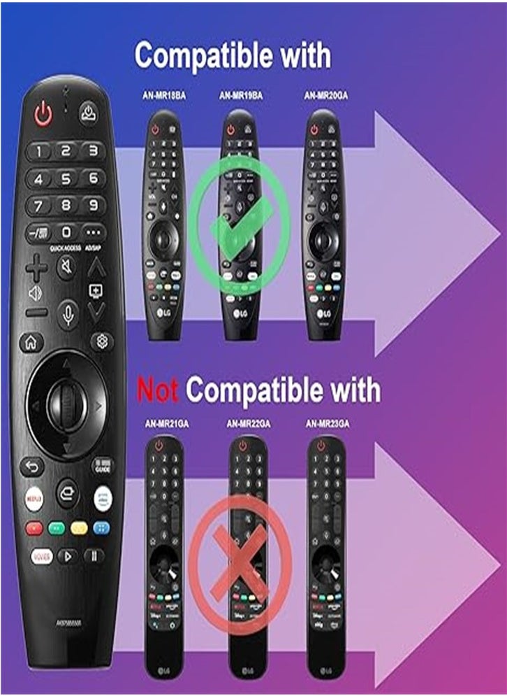Generic - Replacement Magic Remote Control for LG Smart TV Remote LG-TV-Remote with Voice and Pointer Function Universal LG Remote for LG UHD OLED QNED NanoCell 4K 8K Models Google/Alexa - Image 1