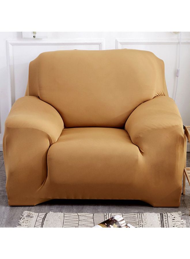 نيبمينينت غطاء حماية للأريكة بتصميم سادة بني 90-140سنتيمتر