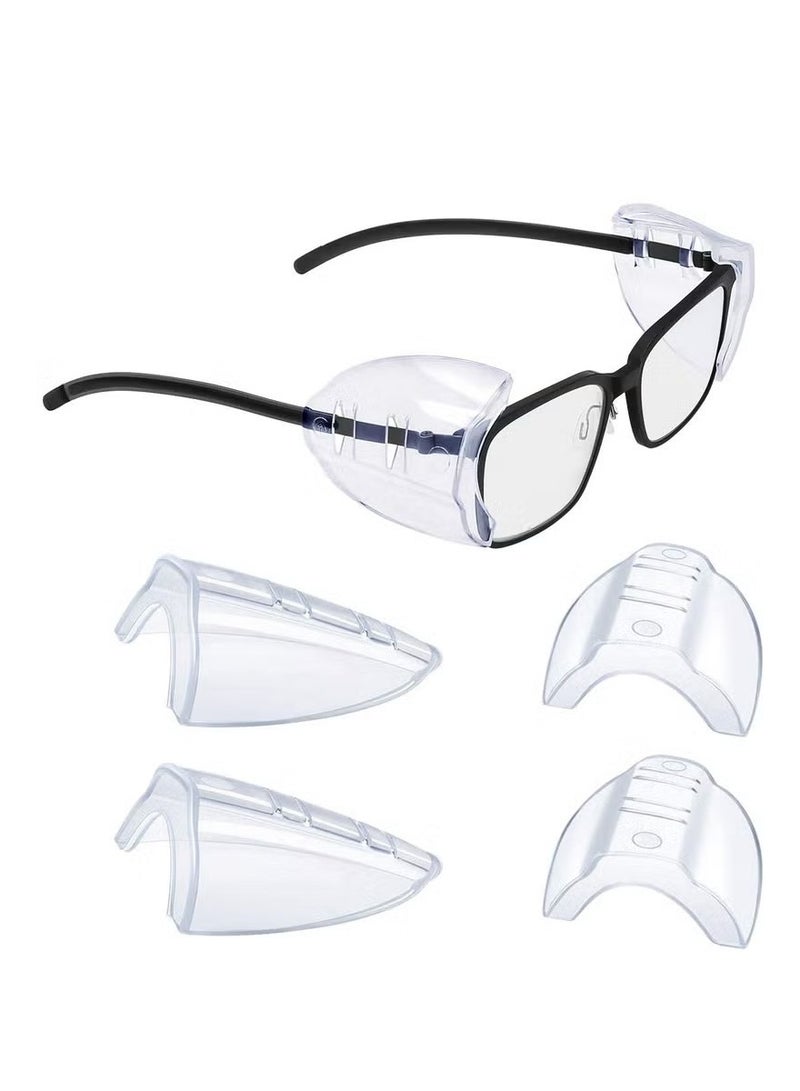 Generic 2Pairs Glasses Side Shields For Eyeglasses,Side Shields For Prescription Glasses  - Image 1