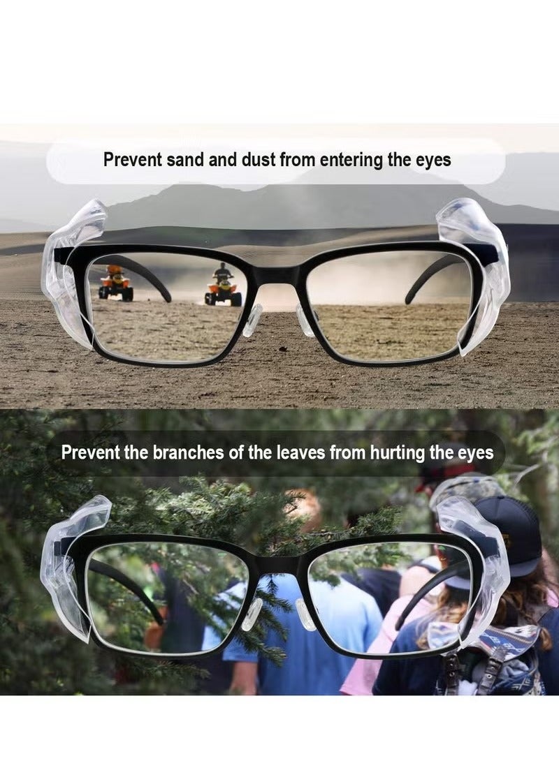 Generic 2Pairs Glasses Side Shields For Eyeglasses,Side Shields For Prescription Glasses  - Image 3