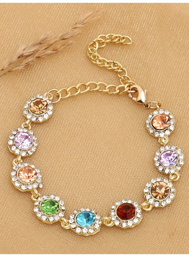 SOHI Party Artificial Bracelet Jewellery