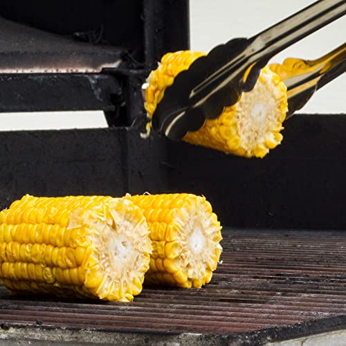 Chef Craft Clam Shell Tongs, 9-Inch, Stainless Steel - Image 4