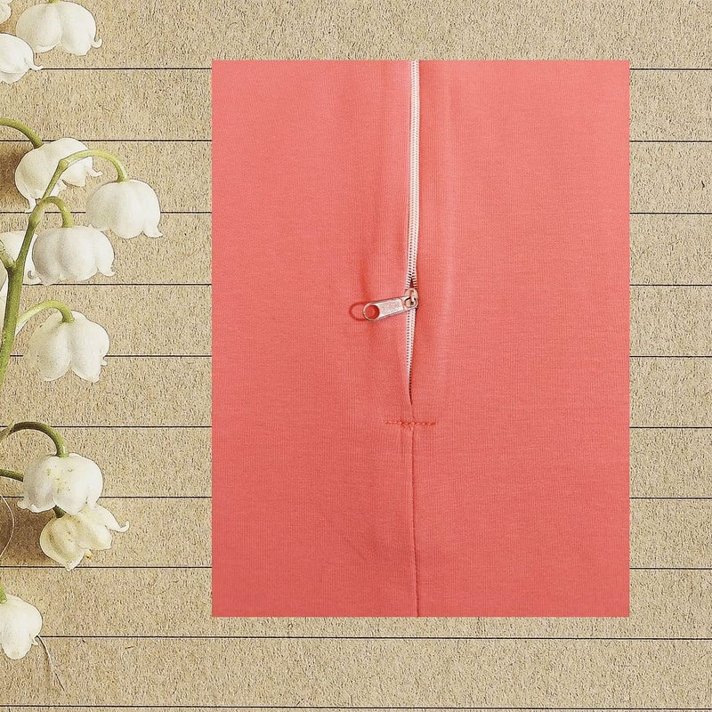 MammaChamp PODSwaddleSleeping BagSack for NewbornBaby 06 months PeachWhite - Image 5