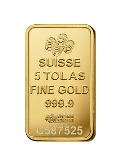PAMP Pamp Suisse Queen Fortuna 5 Tola Gold Bar 24KT  - Image 4