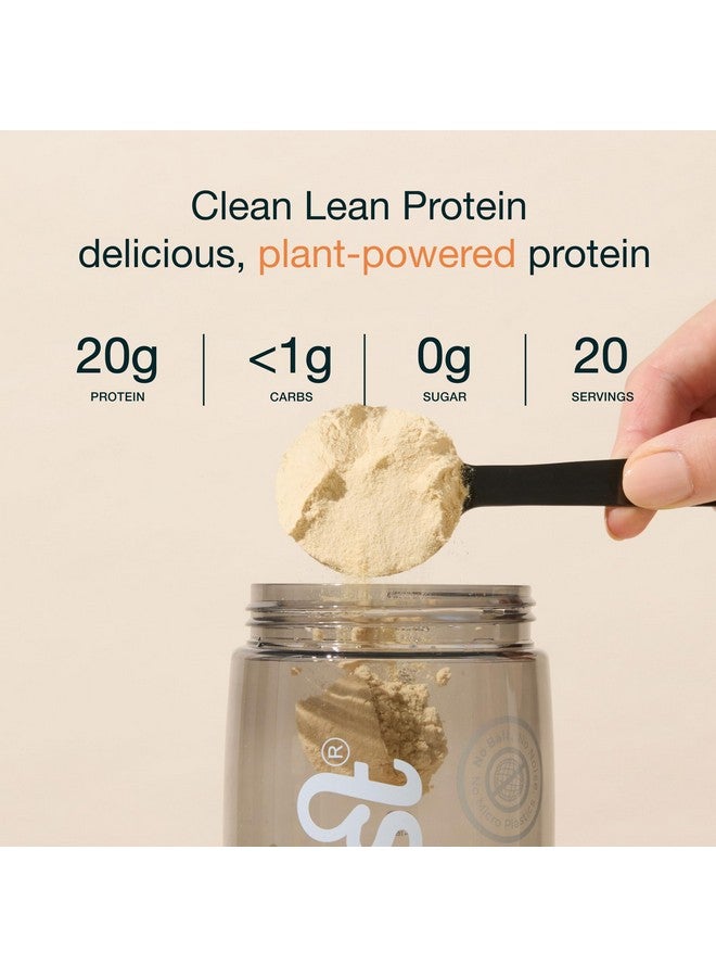 Nuzest - Pea Protein Powder - Clean Lean Protein, Premium Vegan Plant Based, Dairy Free, Gluten Free, GMO Free, Naturally Sweetened Protein Shake, Smooth Vanilla, 20 Servings, 1.1 lb - Image 2