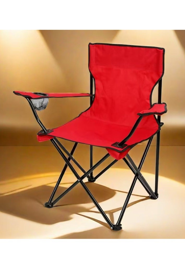 CIMIA Portable Camping Chairs 50×50×80cm Enjoy The Outdoors with a Versatile Folding Chair Sports Chair Outdoor Chair & Lawn Chair Lightweight Camping Chair with Arm Cup Holder-With Storage Bag - Image 2