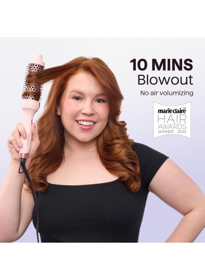 wavytalk Thermal Brush, 1.5 Inch Negative Ion Thermal Round Brush Creates Salon-quality Blowouts, lonic Frizz Reduction Makes Hair Shinier & Smoother - Image 3